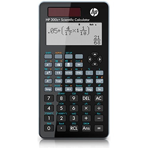 HP 300s+ - Wissenschaftlicher Taschenrechner - 15 Stellen - Solarpanel, Batterie - Schwarz (NW277AA/B1S) afbeelding 4