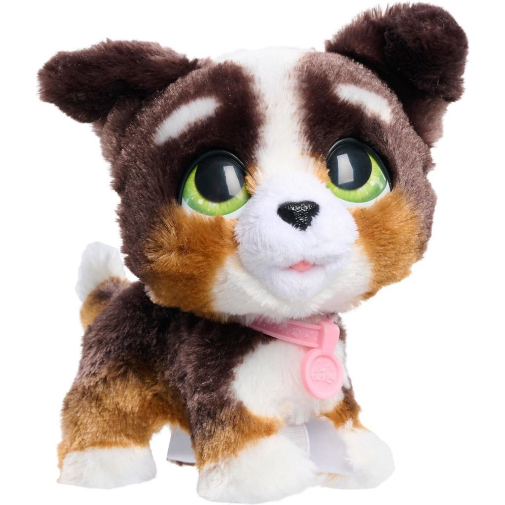 FurReal Friends Walk A Lots Bernedoodle Interactive Plush Toy