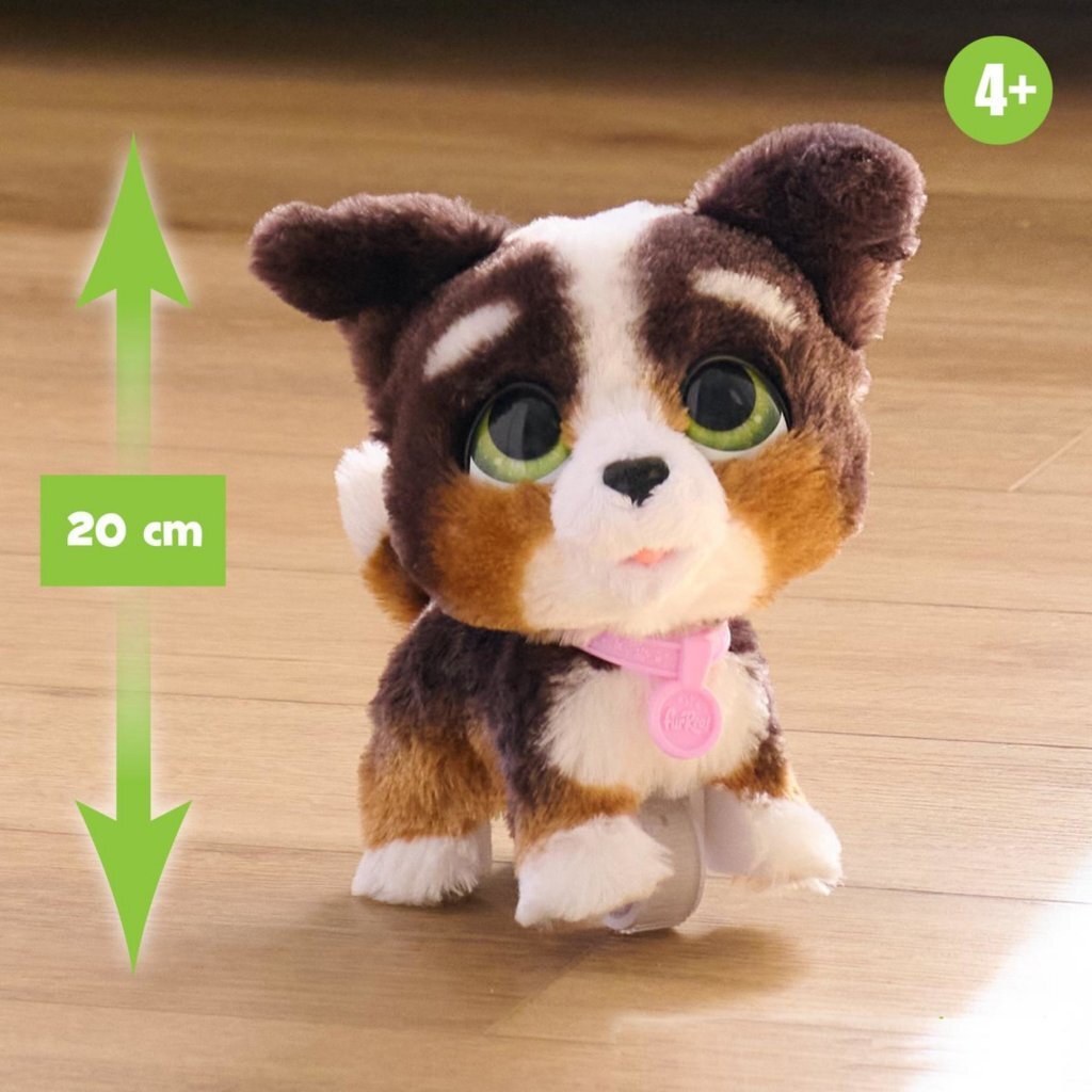 FurReal Friends Walk A Lots Bernedoodle Interactive Plush Toy