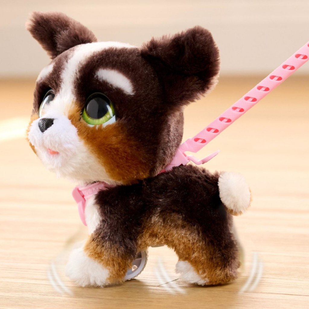 FurReal Friends Walk A Lots Bernedoodle Interactive Plush Toy