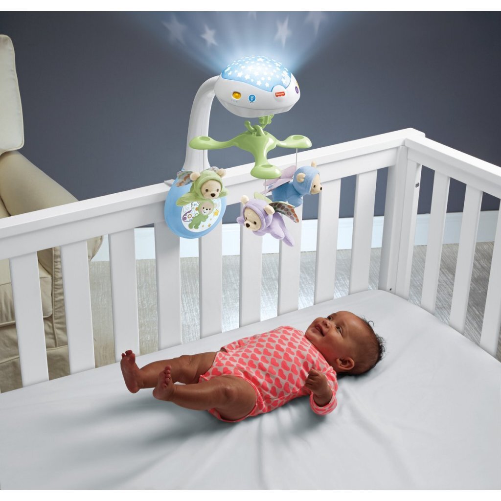 Fisher Price Butterfly Dreams 3-in-1 Projector Mobile with Sound