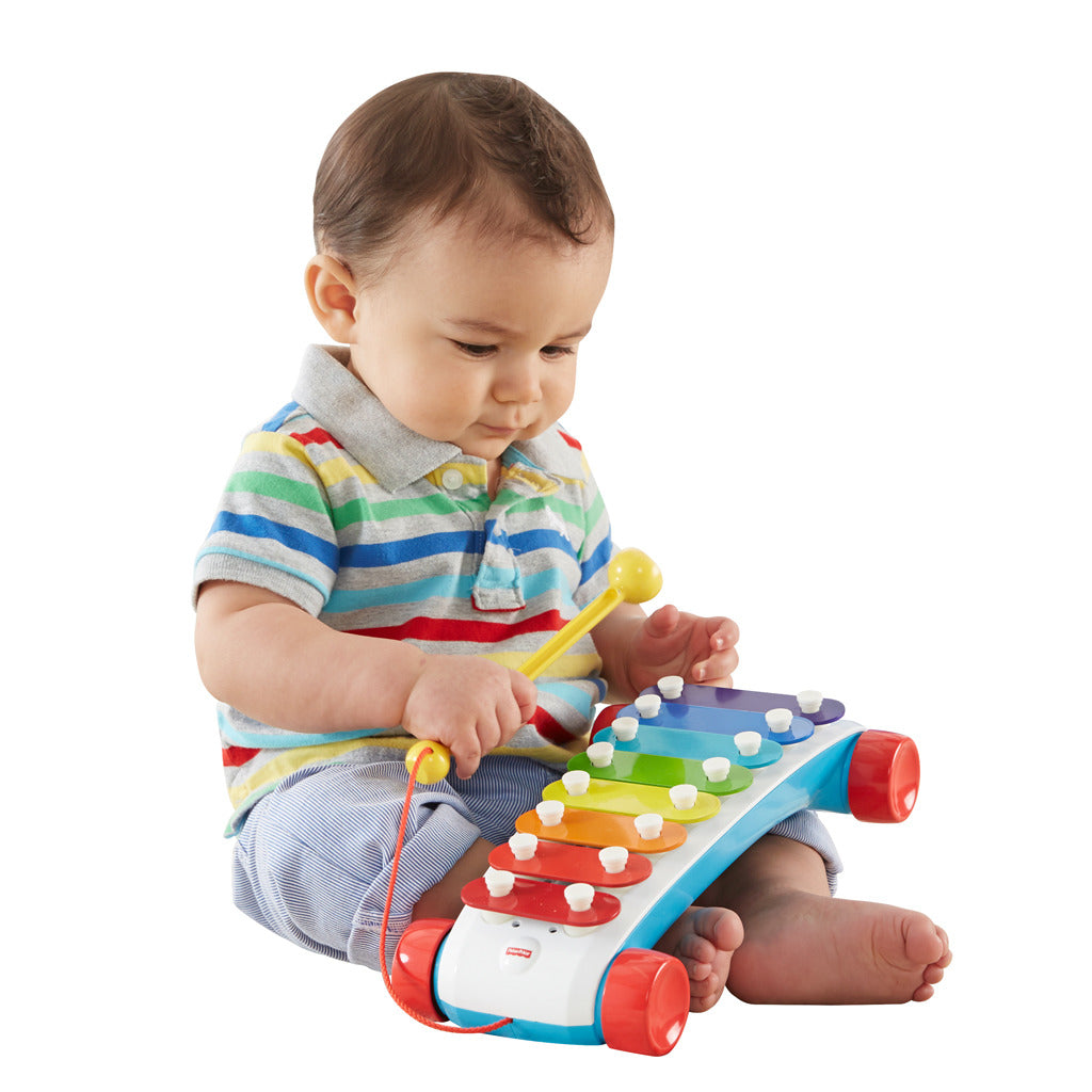 Fisher Price Classic Pull-Along Xylophone with 8 Colorful Keys