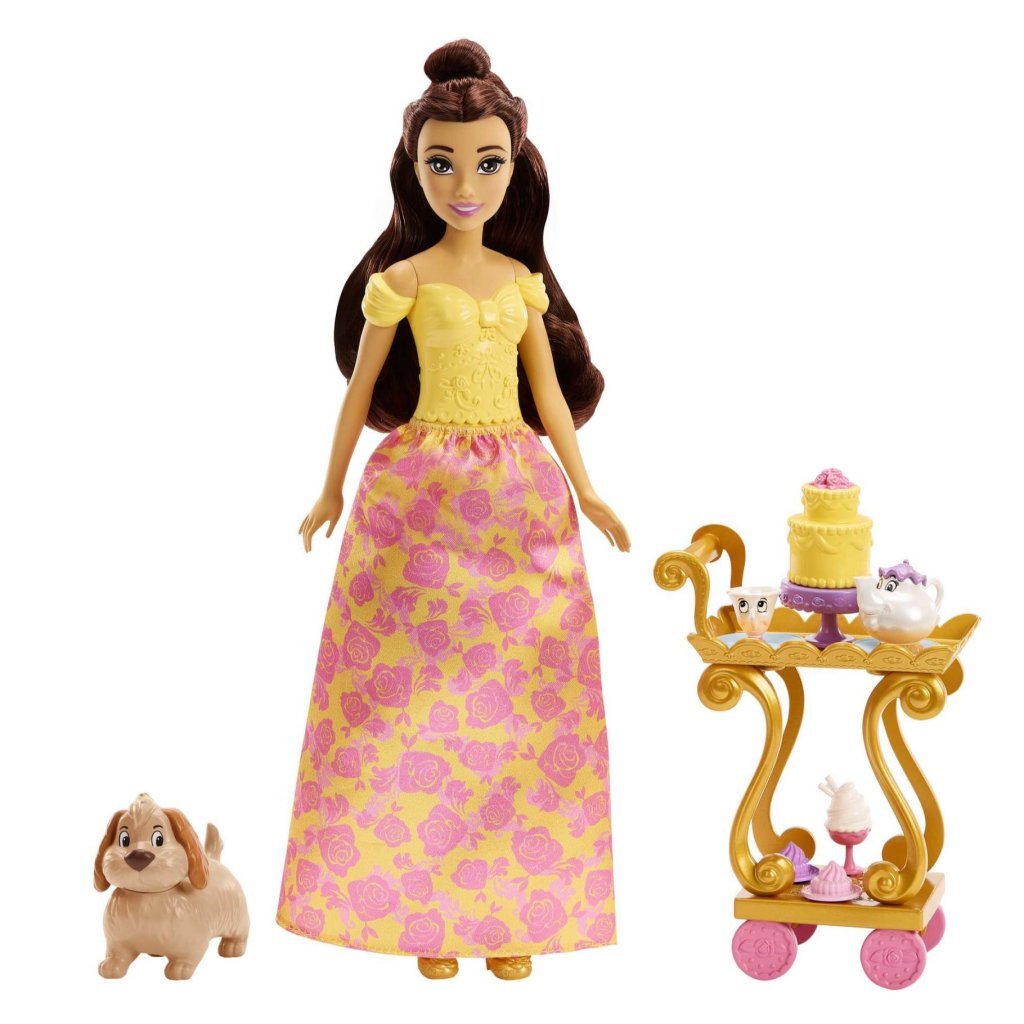 Disney Princess → Belle Tea Time Playset → Colorful Mermaid Doll → Ages 3+