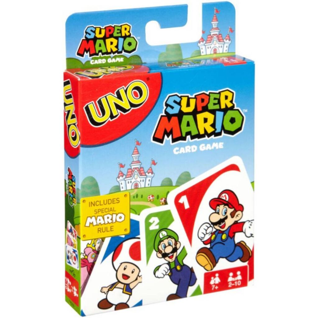 Mattel Games UNO Super Mario - For 2 to 10 Players