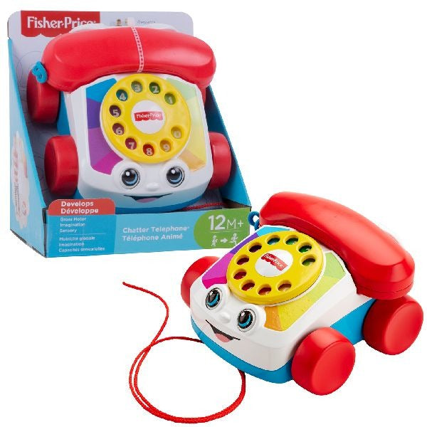 Fisher Price Toddler Telephone - Classic Toy with Spinning Dial - For Ages 1-4