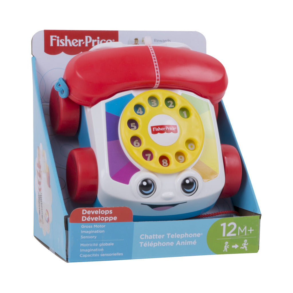 Fisher Price Toddler Telephone - Classic Toy with Spinning Dial - For Ages 1-4