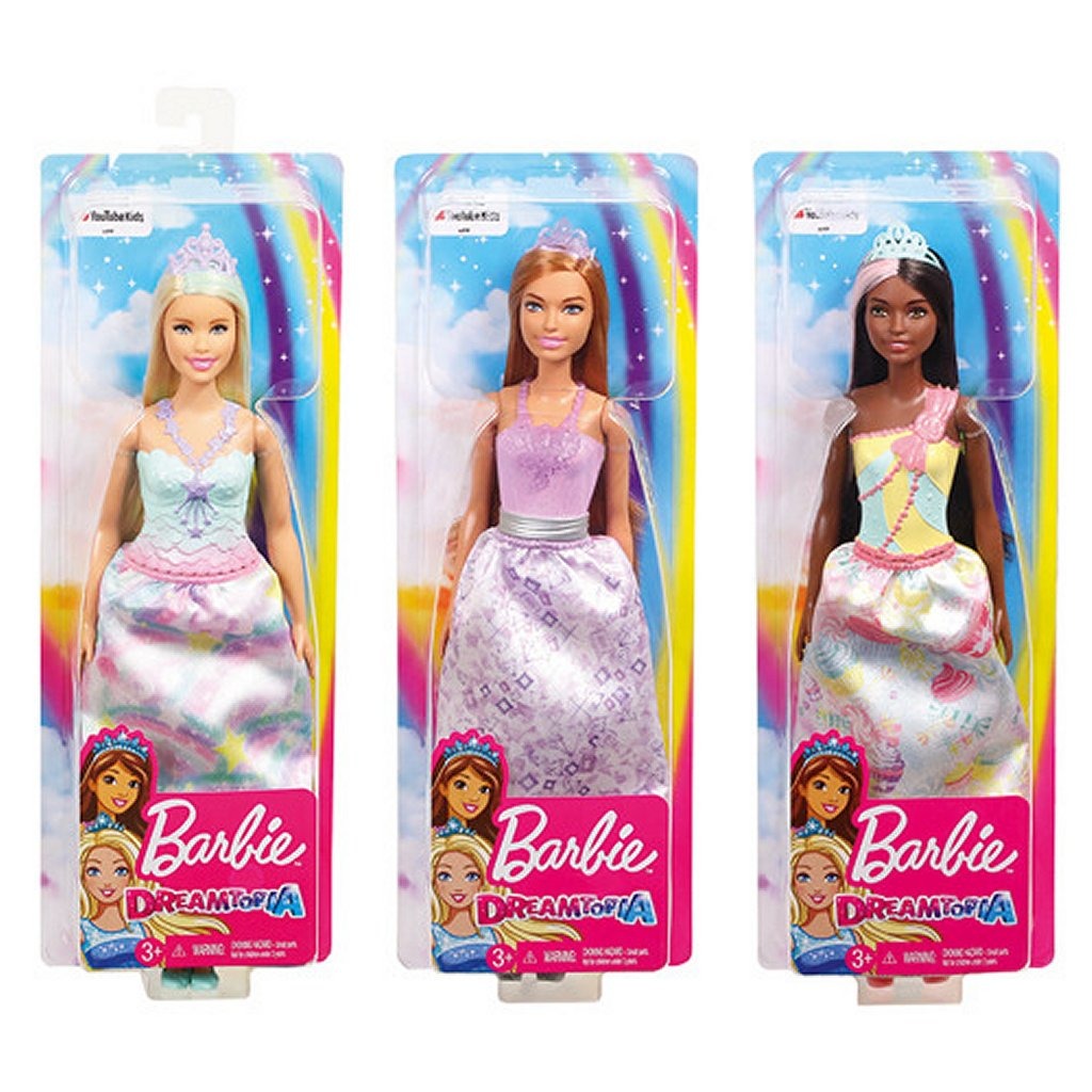 Barbie Dreamtopia Princess Pop Assorted Doll - Random Version