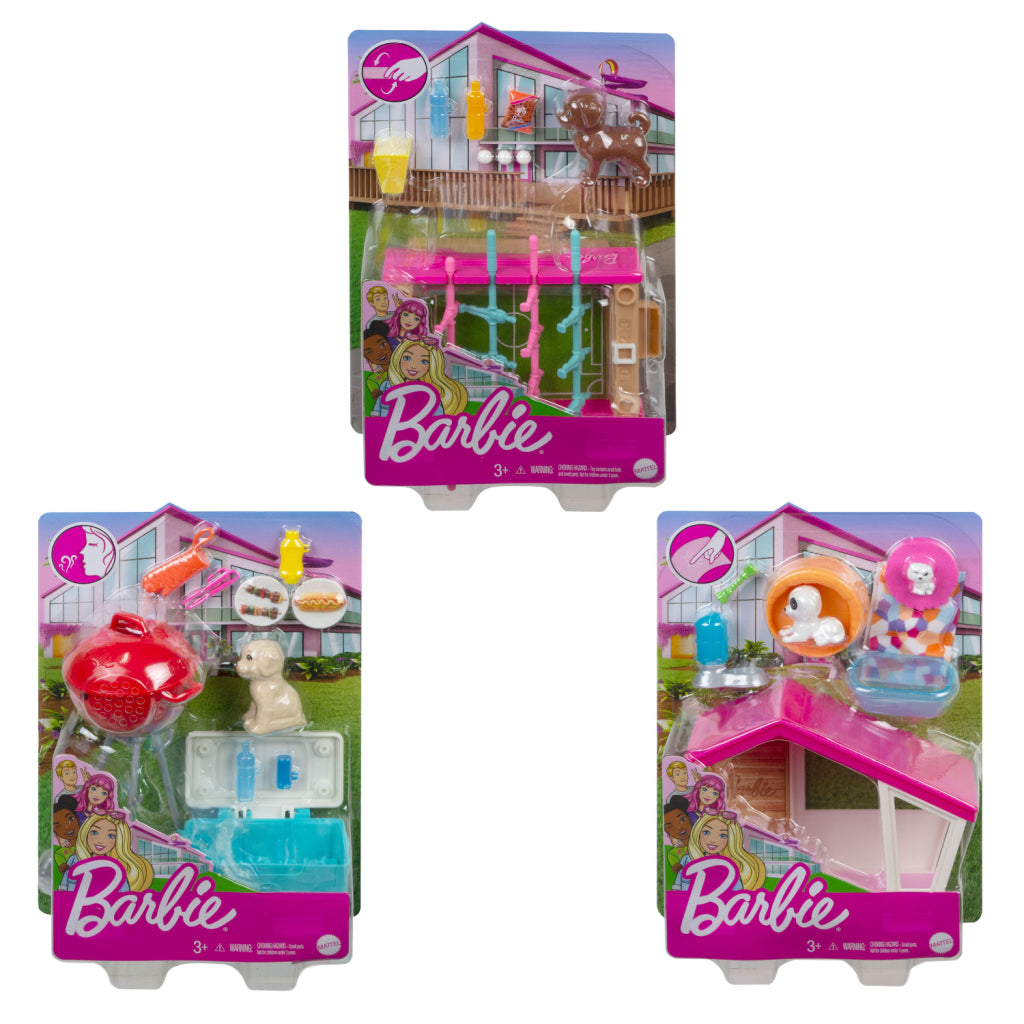 Barbie Mini Pets Playset - Assorted Versions - Ages 3+