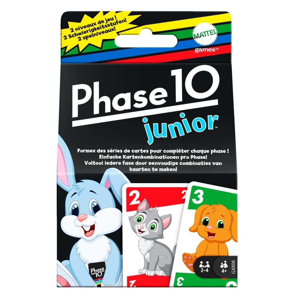 Mattel Phase 10 Junior Card Game