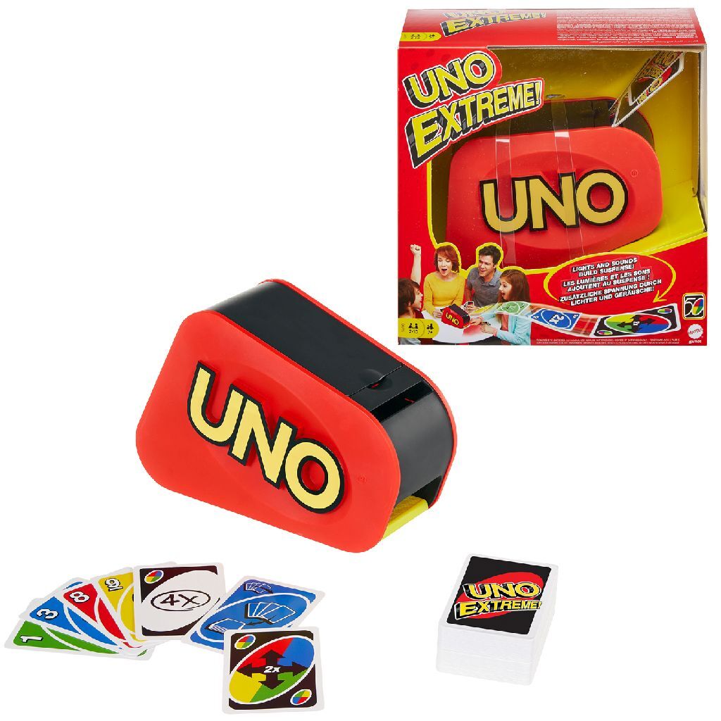 UNO Extreme Card Game with Card Launcher
