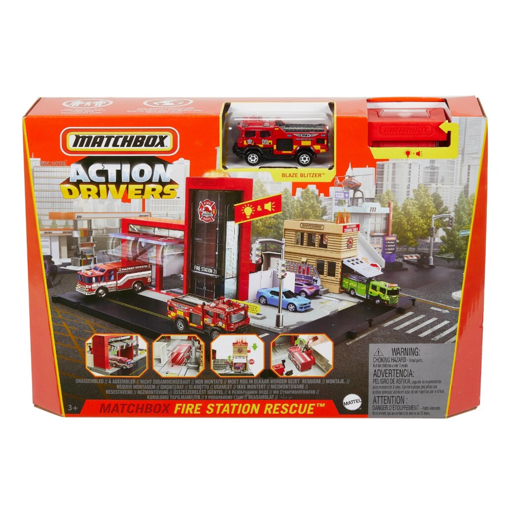 Mattel Matchbox Action Drivers Playset Assorted