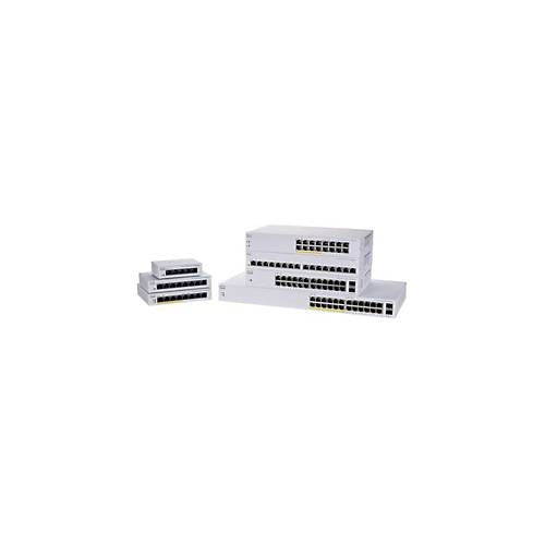 Cisco Business 110 Series 110-8PP-D - Switch - unmanaged - 4 x 10/100/1000 (PoE) + 4 x 10/100/1000 - Desktop, an Rack montierbar, wandmontierbar - PoE (32 W) - Gleichstrom afbeelding 1