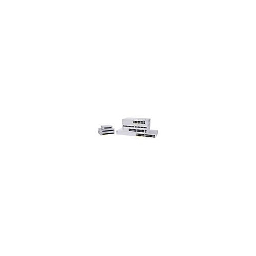 Cisco Business CBS110-24T-D Unmanaged Switch - 24 GE-Ports - 2 x 1G-SFP Shared - Begrenzter Lebenszeitschutz (CBS110-24T-D) afbeelding 2