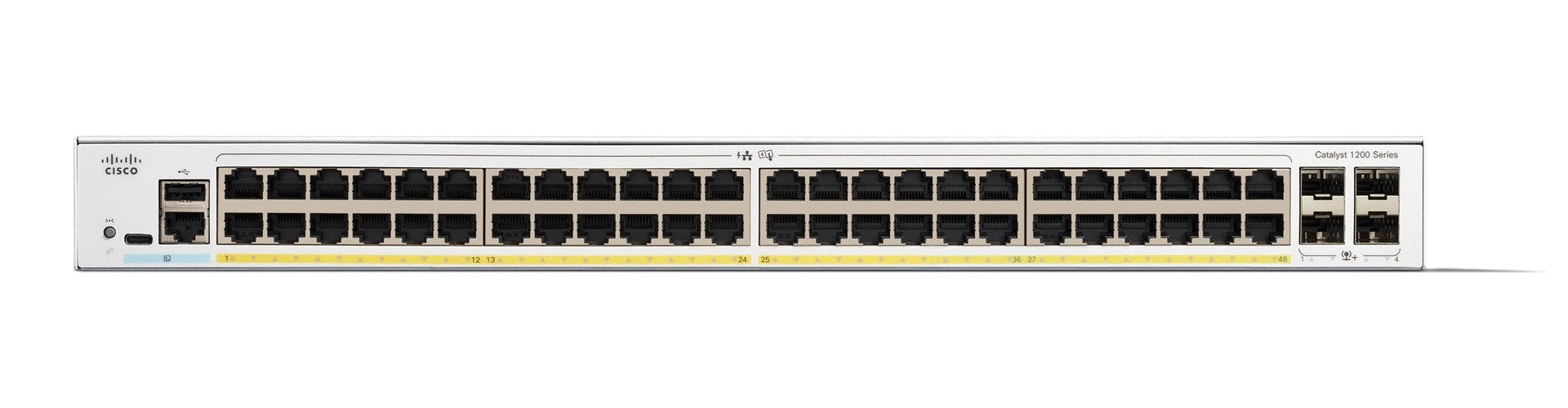 CISCO CATALYST 1200 48-PORT GE POE 4X10G SFP+ (C1200-48P-4X) afbeelding 2