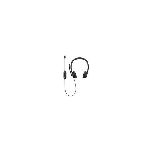 Microsoft Modern USB-C Headset for Business - Headset - On-Ear - kabelgebunden - USB-C - Schwarz - Zertifiziert für Microsoft Teams (I6S-00010) afbeelding 1