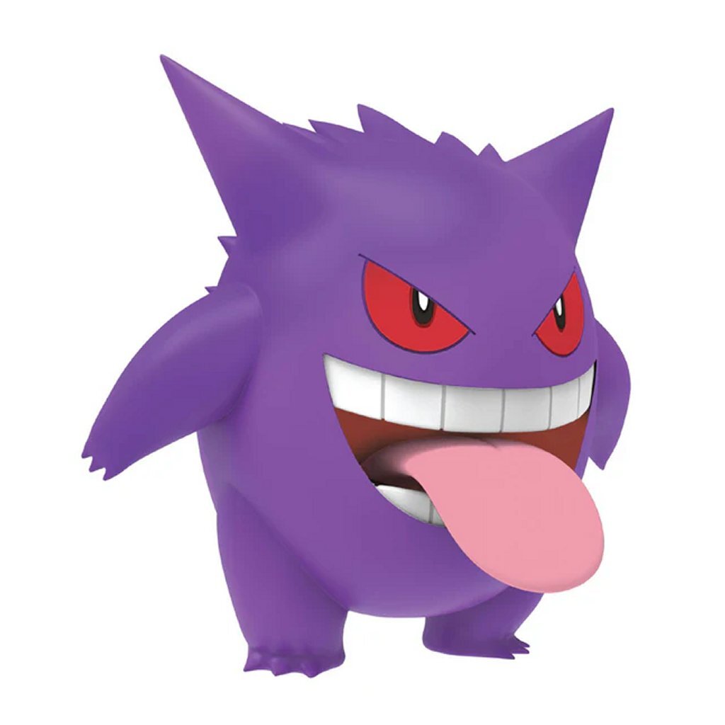 Pokémon Battle Feature Figure Gengar - 4.5-Inch Articulated Figure