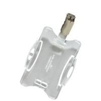 DURABLE ID Holder with Clip for 1 Card 25 Pieces 811819