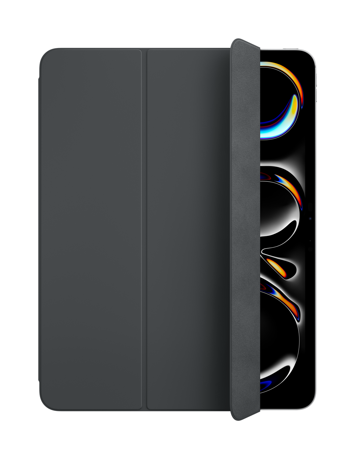 Apple Smart Flip Case for Tablet - Black - for Apple 13-inch iPad Pro M4 Wi-Fi, M4 Wi-Fi + Cellular (MWK33ZM/A)