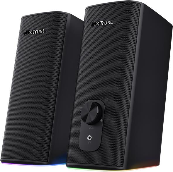 Trust GXT 612 CETIC - Wireless Speakers - 2.0-Channel - Bluetooth - USB - 10 Watts - Black