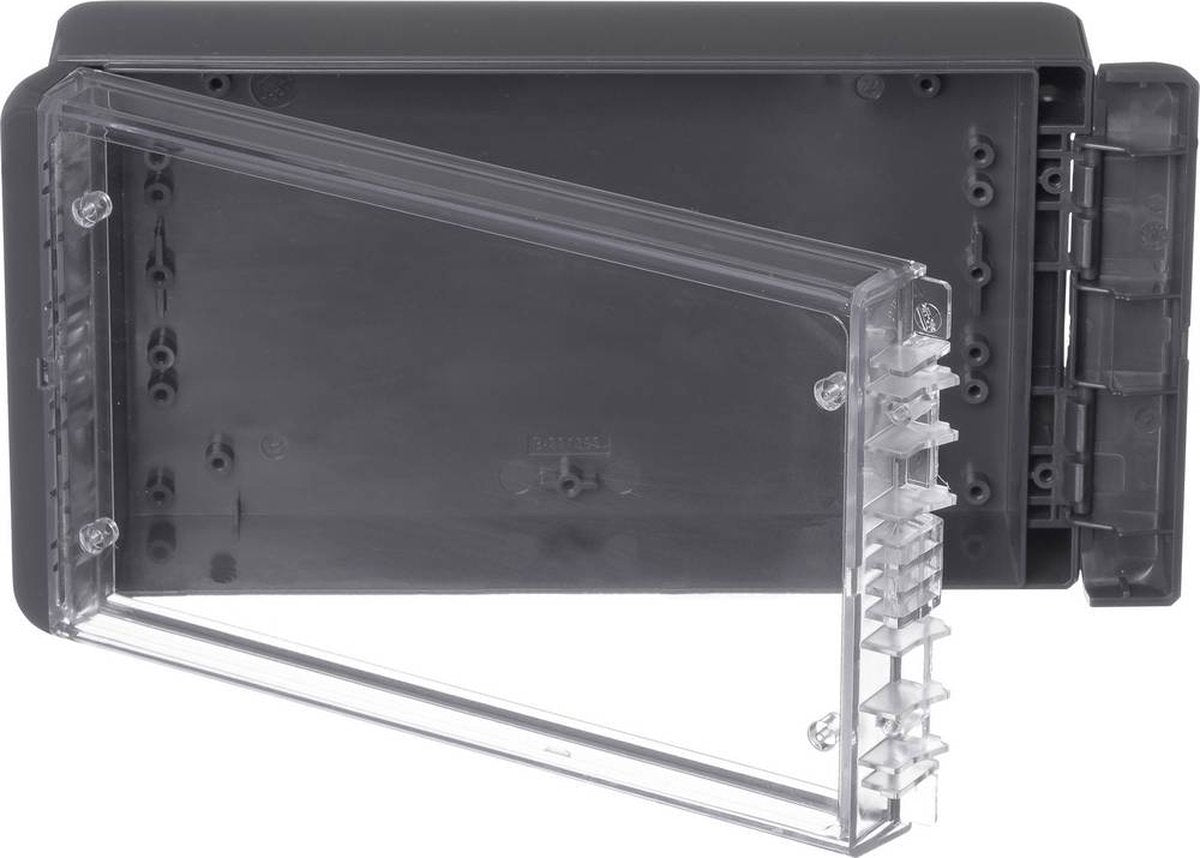 BOPLA Wall-Mounted Enclosure, Polycarbonate Graphite Grey, 60 x 125 x 231 mm, IP66, IP68, Model 96025224