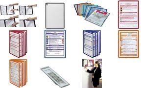 DURABLE SHERPA® PANEL A4 Display Board Pack of 5 560609