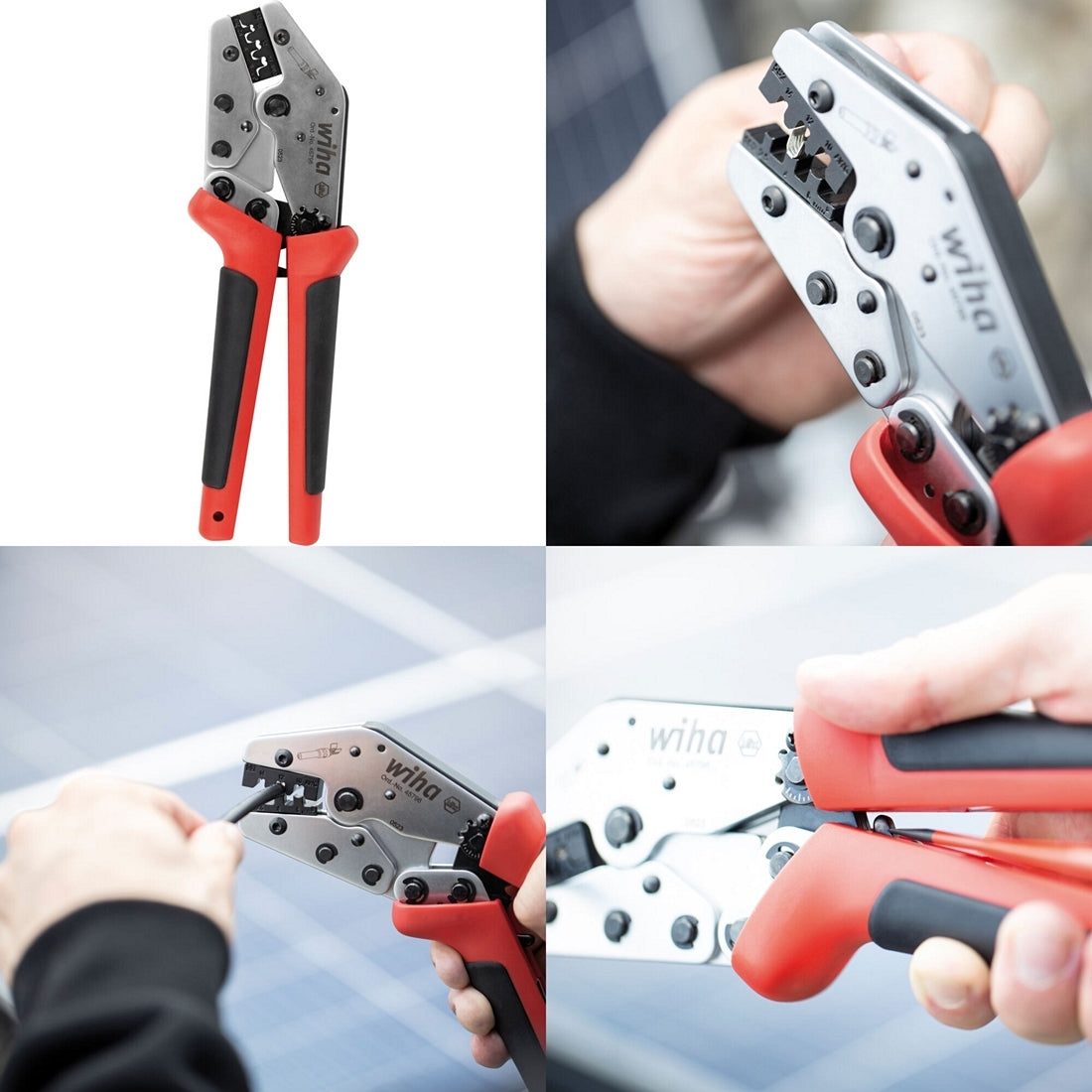 WIHA Z62101006SB Crimping Tool for MC4 Connectors (45796)
