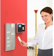 PAPERFLOW Wall-Mounted ID Card Holder, 24 Compartments - PB24C.02