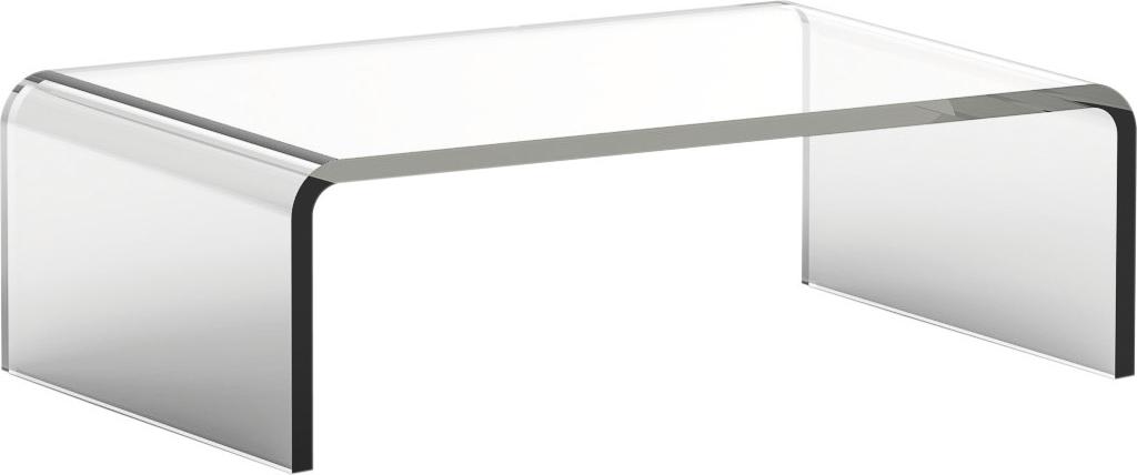Maul Monitor Stand Height Adjustment 10 cm Transparent 1951505