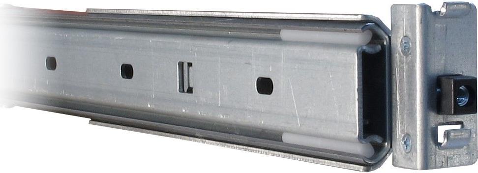 Inter-Tech - Telescopic Gliders for Rack - 2U - 48.3 cm (19") - 88887211