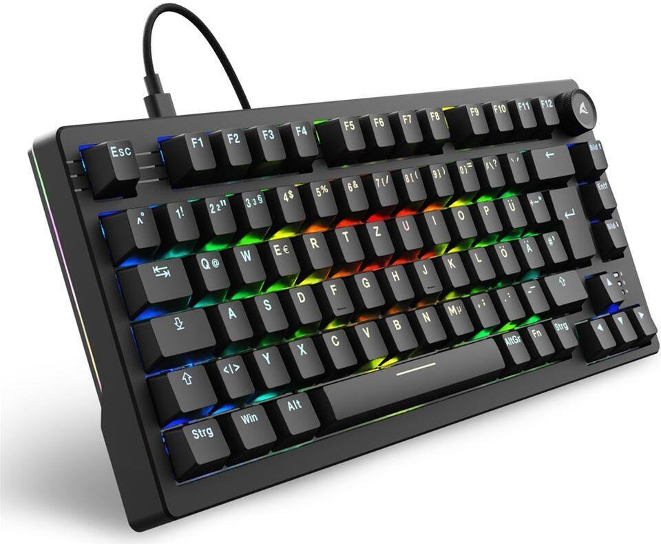 Sharkoon SGK25 - Gaming Keyboard Spacer - Black - DE