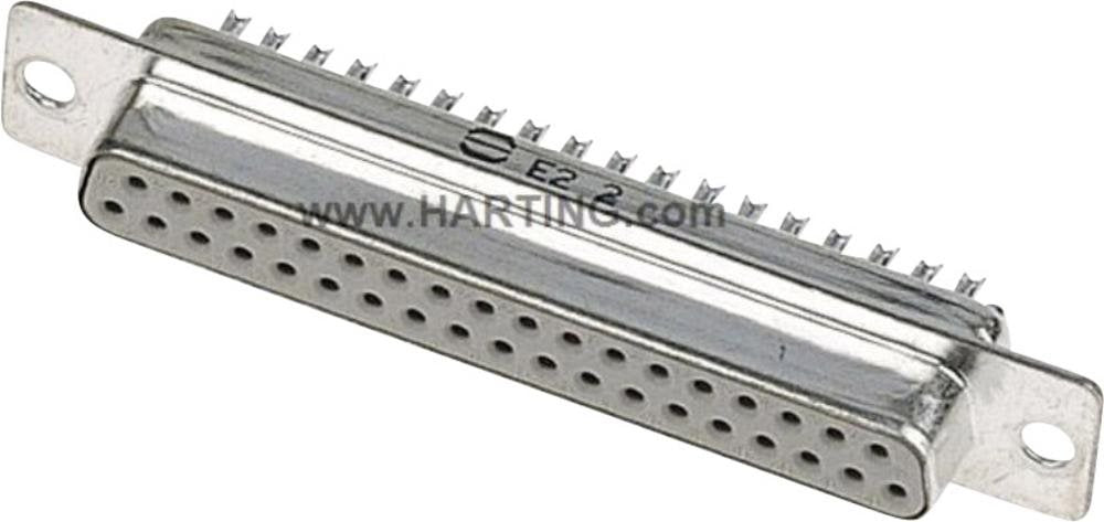 Harting D-Sub 3 Connector Grey Metal 09 67 025 4715