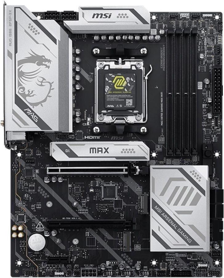 MSI MAG X870E GAMING MAX WIFI Motherboard (AM5) (D) (7E86-001R)