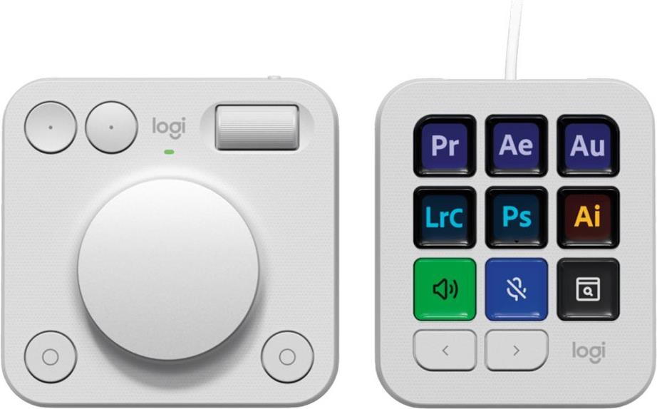 Logitech Master Series MX Creative Console - Keyboard and Numeric Keypad Set (920-012932)