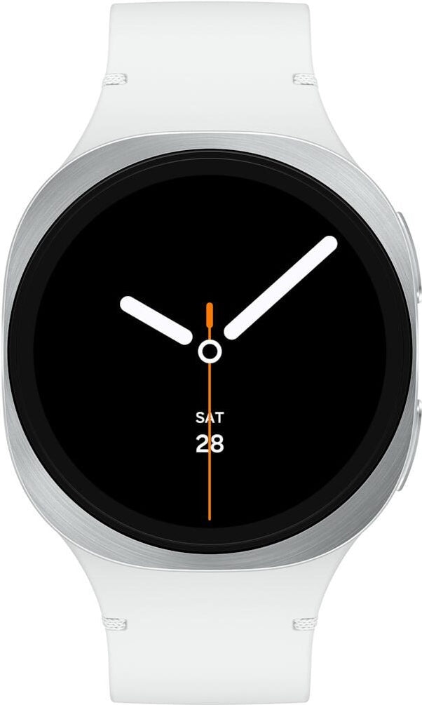 Samsung Galaxy Watch8 40 mm Silver Smartwatch with Sport Band SM-L325FZSADBT