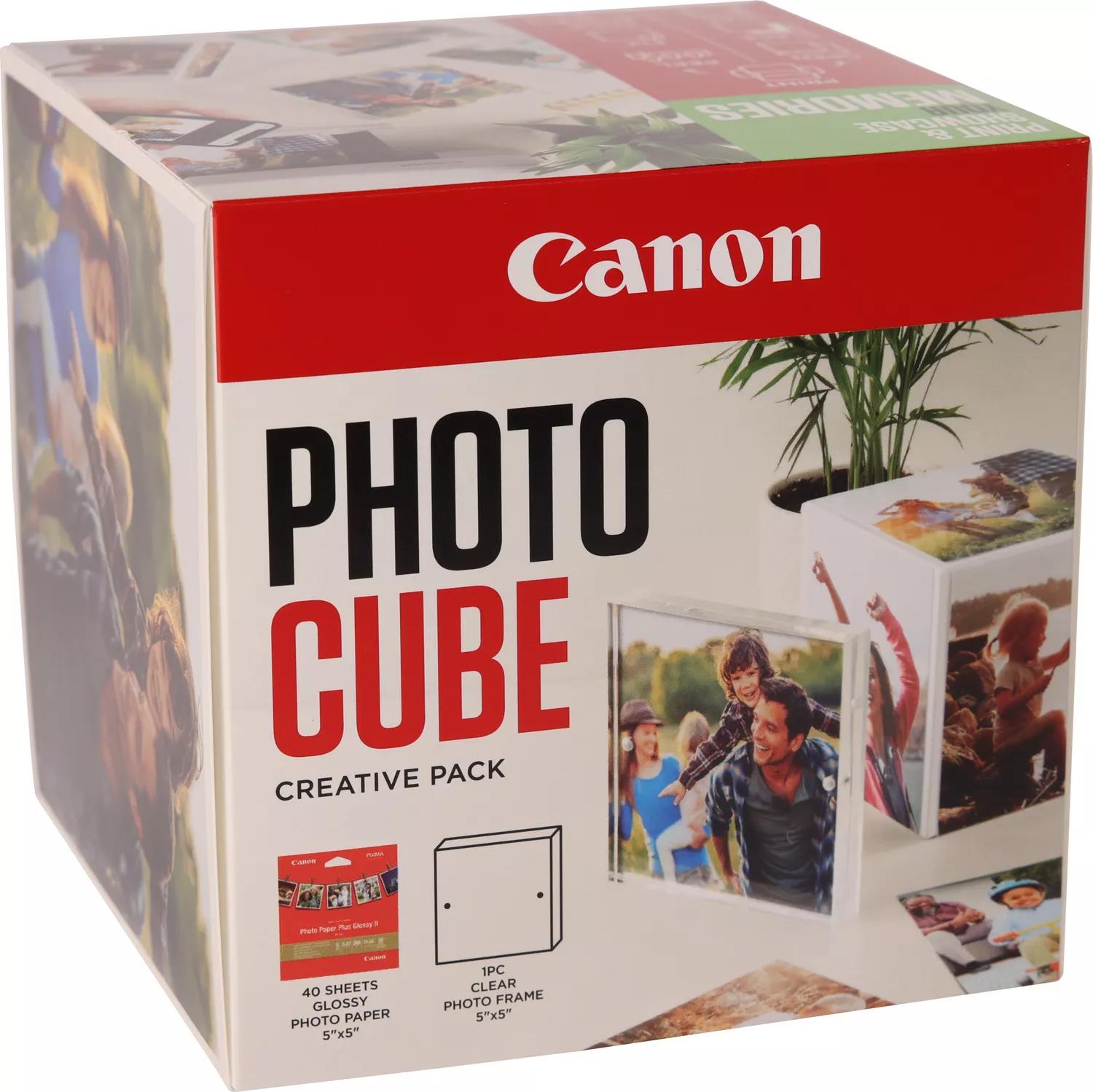 Canon PP-201 - Glossy - Green - 130 x 130 mm 40 Sheets Photo Paper - for MAXIFY GX5050, GX6550, PIXMA TS7750i, TS8750 (2311B078)
