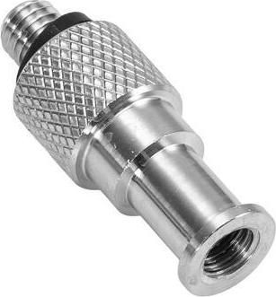 EUROLITE Mini TV Pin 16 mm Ø with M10 Thread, Stainless Steel Stage Accessory, 1 Piece (60000743)