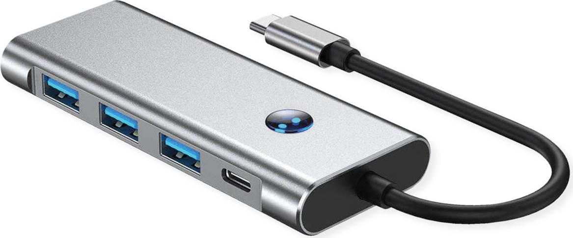 VALUE 7-in-1 USB C Docking Station 4K60 HDMI, 3xUSB-A, SD/microSD