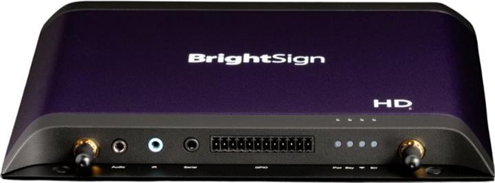 BrightSign HD6 HD1026 - Digital Signage Player - BrightSign OS - 4K UHD - Black