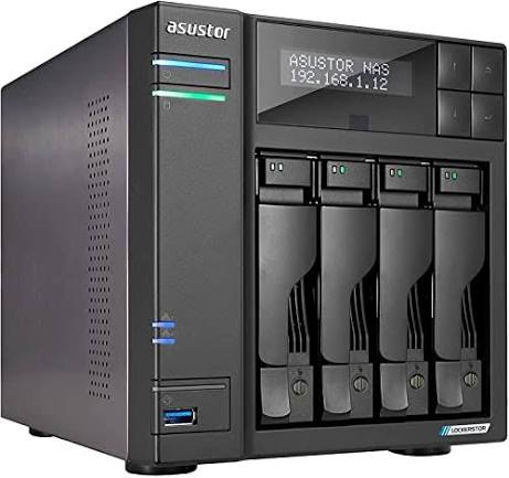 ASUSTOR LOCKERSTOR 4 Gen2+ NAS Desktop Intel® Celeron® N5105 4 GB DDR4