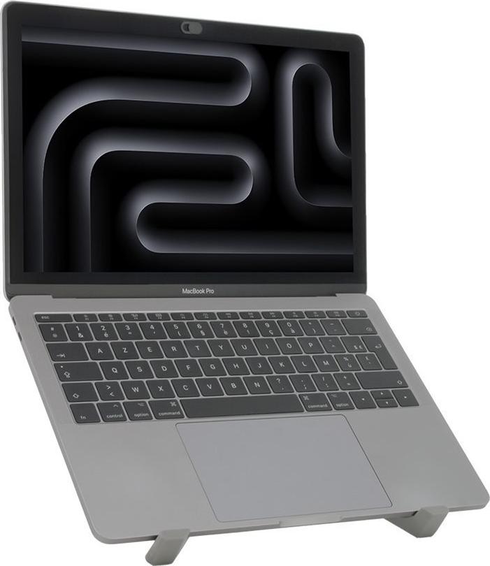 Mobilis Notebook Stand - Ergonomic, Foldable for Laptops up to 17 inches (001391)