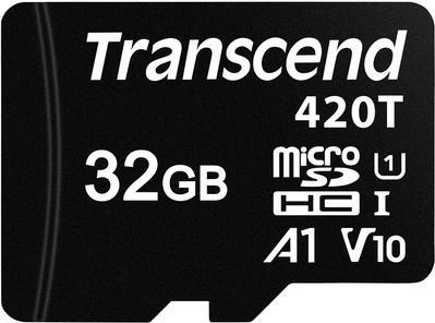 Transcend 32 GB microSDHC UHS-I Flash Memory Card - Class 10 Class10 TS32GUSD420T