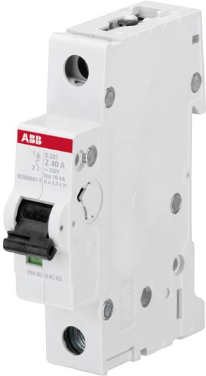 ABB Miniature Circuit Breaker 2CDS251001R0278 1-Pole 2 A Type Z (2CDS251001R0278)