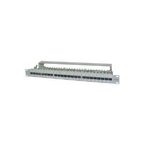 DIGITUS Professional Patch Panel - RJ-45 X 24 - 1U - Hellgrau, RAL 7035 - Model DN-91624S-EA