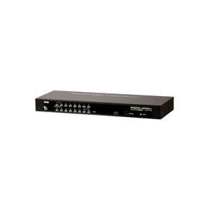 ATEN CS1316 - KVM/USB Switch - PS/2, USB - 16 x KVM/ USB - 1 Local User - Desktop (CS1316)