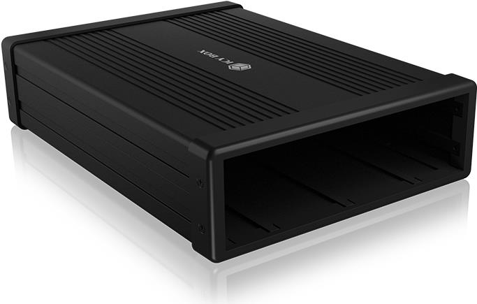 ICY BOX IB-525-U3 Speichergehäuse 13,30cm (5,25") SATA III USB 3.2 Gen1 extern Schwarz (IB-525-U3)