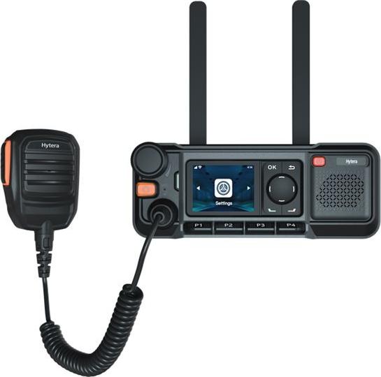 Hytera MNC360 PoC LTE Mobilfunkgerät - Zwei-Wege-Funkgerät für Fahrzeuge, GPS, 4W Lautsprecher, Android (MNC360)