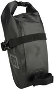 FISCHER Waterproof Bicycle Saddle Bag "Waterproof M", Black, PVC, 86278