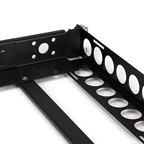 StarTech.com 1U Fixed 48,30cm (19") Adjustable Depth Universal Server Rack Rails - Rack-Schiene - black - 1U - 48.3 cm ( 48,30cm (19") ) - für P/N: 4POSTRACK12U, 4POSTRACK25U, 4POSTRACK42, RK1236BKF, RK960CP, RKQMCAB12, RKWOODCAB12