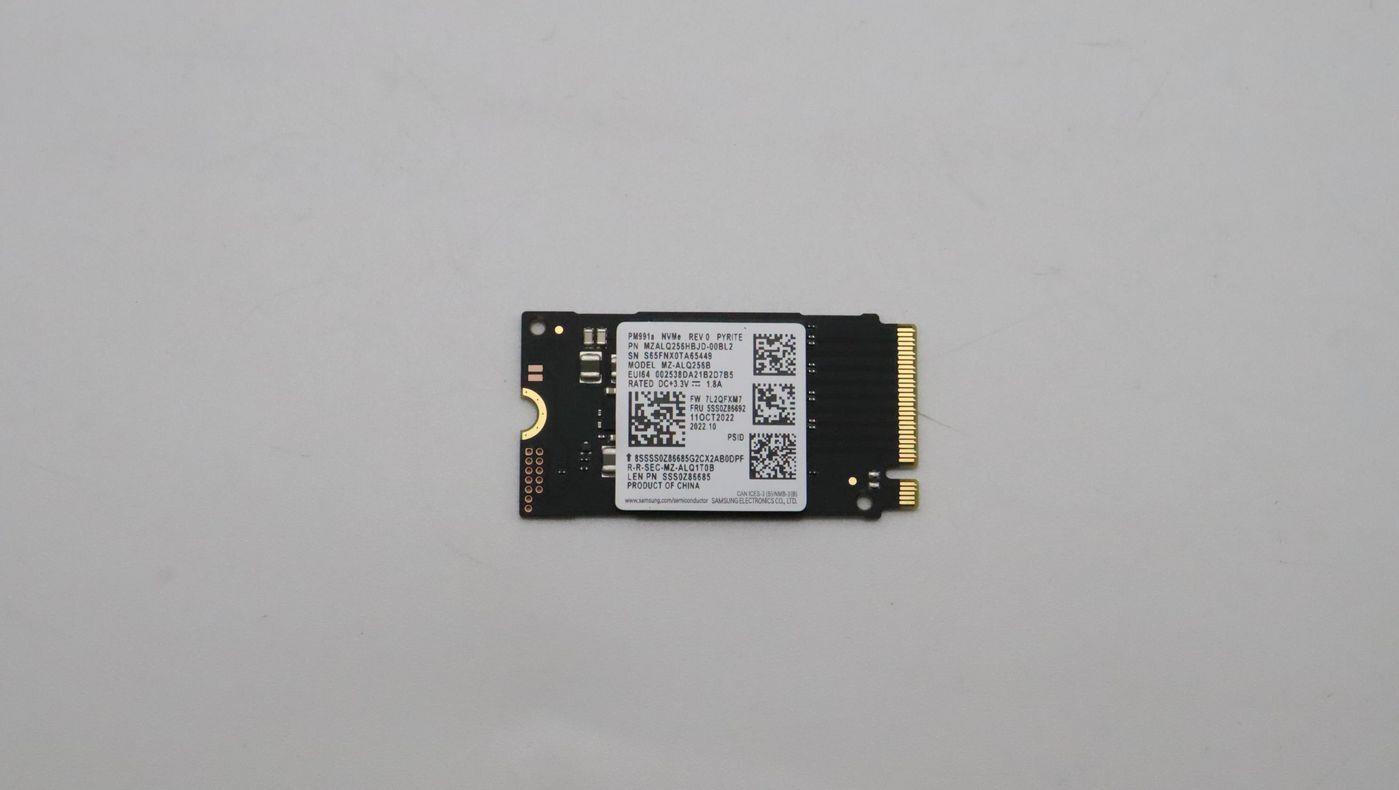 Lenovo - SSD - 256GB M.2 PCIe 2242 - for Samsung PM991A (5SS0Z86692) MZALQ256HBJD-00BL2