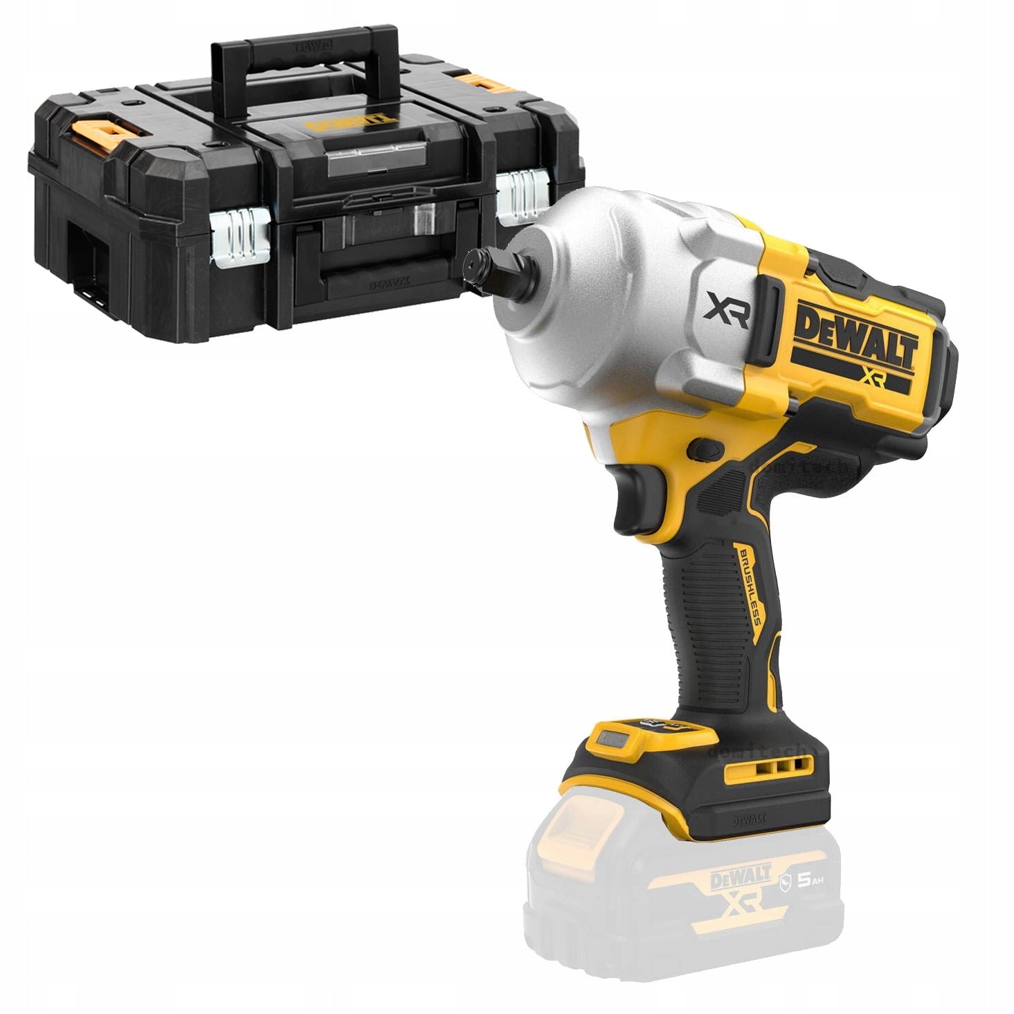 DEWALT DCF961NT-XJ Cordless Impact Wrench 18V Basic Version 1/2" Square Drive Brushless (DCF961NT-XJ)
